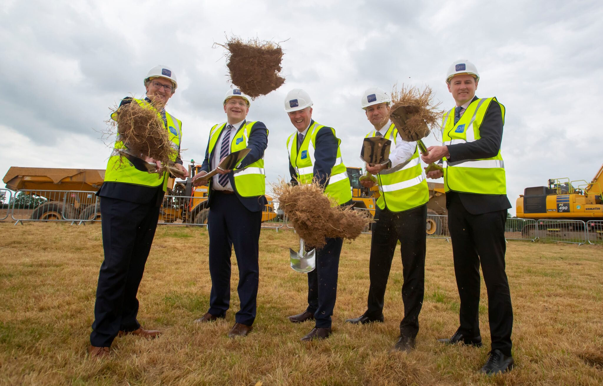 kilkenny cheese sustainability 5 men with shovels